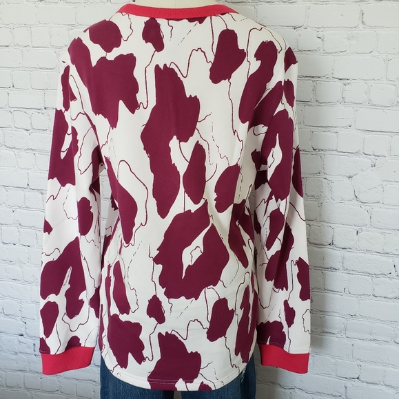 Adidas Zoe Saldana U-4-U Fleece Sweatshirt--Sz M - Picture 4 of 15